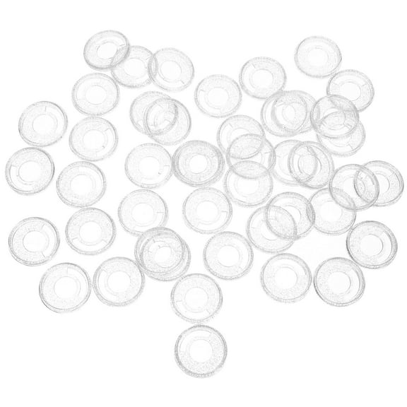 WASHWEPE Back to School Discbound Expansion Discs White 50Pcs 1.1In Round For Pen Insertion