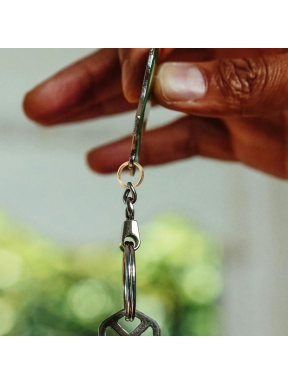 50Pcs Small Split Rings for Keychains Metal Double for Jewelry Making