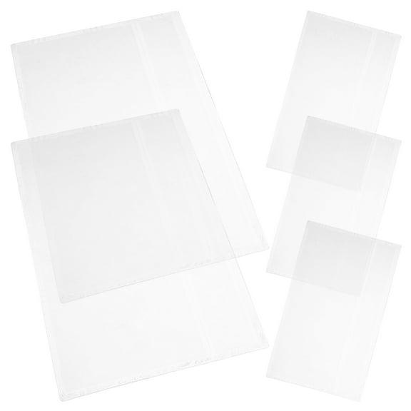 WASHWEPE 5Pcs Clear Money Holders for Collectors with Rigid Design