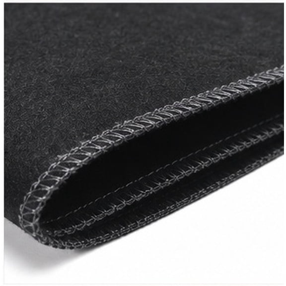 WASHWEPE 5Pcs Felt Silverware Storage Bags Black Anti Tarnish Flatware Organizer
