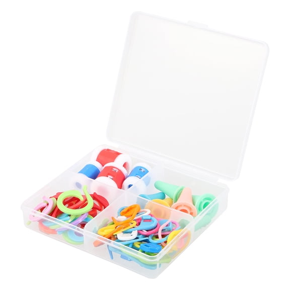 WASHWEPE 60Pcs Stitching Markers for Error Tracking in Assorted Color for Knitting Tools Use