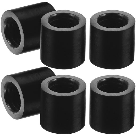 WASHWEPE 6Pcs Black Round Billiard Accessories Professional Manufacturing Technology