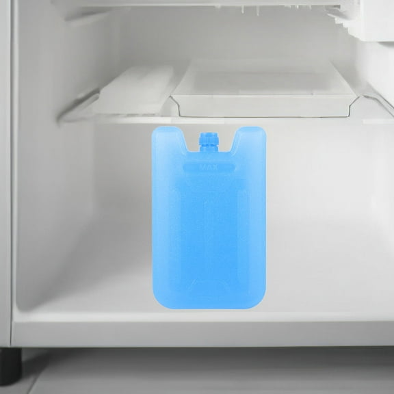 WASHWEPE 6Pcs Blue Ice Packs for Lunch Bags Reusable Leak Proof Rubber Material
