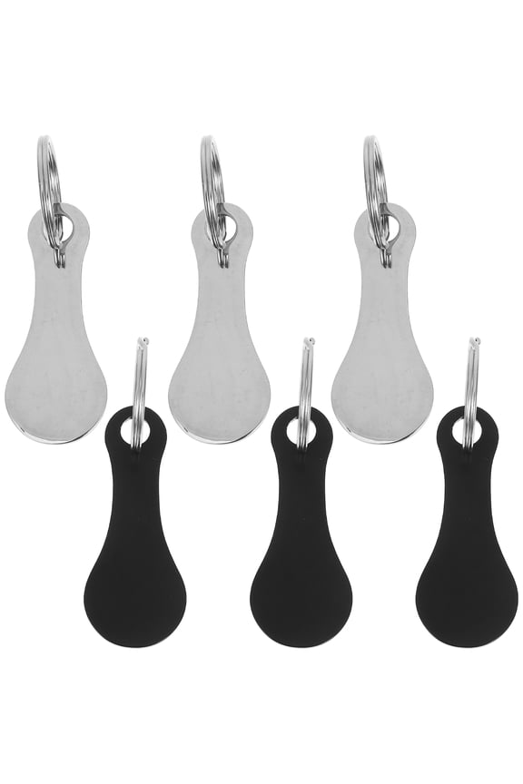 6Pcs Coin Replacement Trolley Token for Men and Women Ideal for Daily Life and Shopping Trips