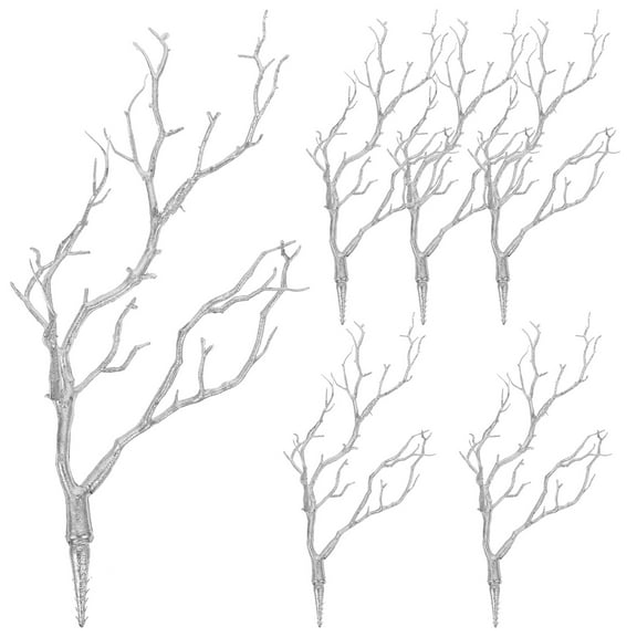 WASHWEPE 6Pcs Decorative Twigs For Home And Office 13.8X7.9X2In