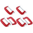 thumbnail image 1 of WASHWEPE 6Pcs Metal C Clamp A3 Steel for Clamping and Fastening in DIY Projects and Handymen Work, 1 of 8