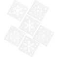 thumbnail image 1 of WASHWEPE Reusable Drawing Stencils Plastic 6Pcs 7.9x7.9in, 1 of 8