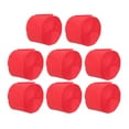 thumbnail image 1 of WASHWEPE Red Crepe Paper Ribbon 8Rolls 984Inches Party Streamer, 1 of 8