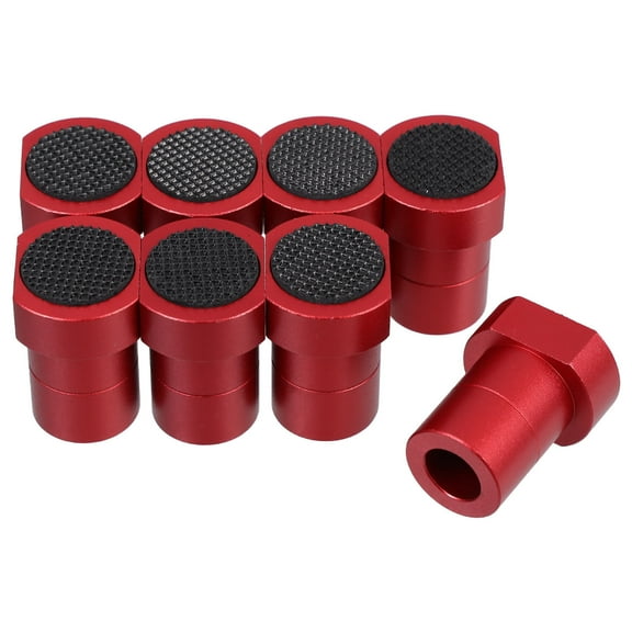 WASHWEPE 8Pcs Red Aluminum Quick Release Limit Block for Woodworking Table Stop