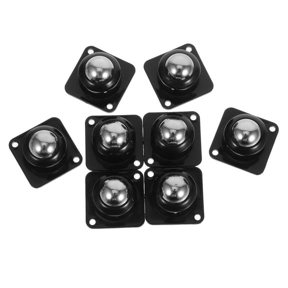 WASHWEPE 8Pcs Self Adhesive Caster Wheels with Strong Load Capacity for Box Furniture 1.46X1.46X0.98in