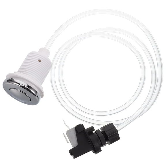 WASHWEPE Pneumatic Air Switch for Waste Disposal with Sturdy Plastic and Metal Materials
