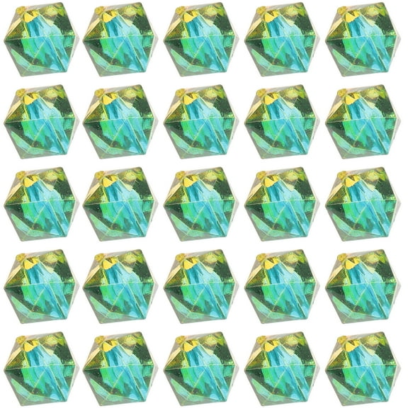 WASHWEPE Beads for Bracelets Making 200Pcs Acrylic Delicate Craft Projects Artists Hand Crafts