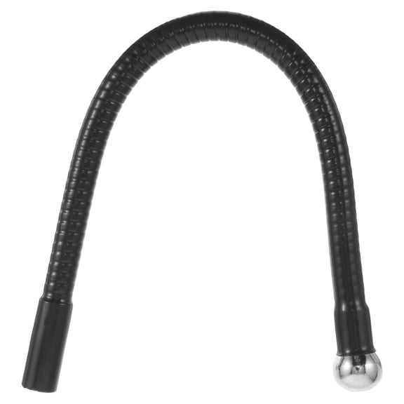 WASHWEPE Black Flexible Extension Pole for Tripod Camera Mount Adapter with Adjustable Angle and Durable Iron ABS Construction 17cm