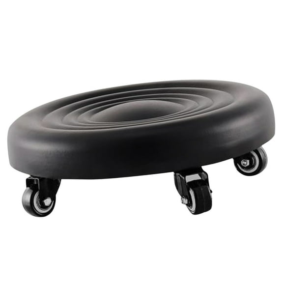 WASHWEPE universal wheel stool Stool Black 1Pcs