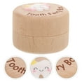 thumbnail image 1 of WASHWEPE Tooth Collection Box Wood Memory Preservation 1Set, 1 of 8