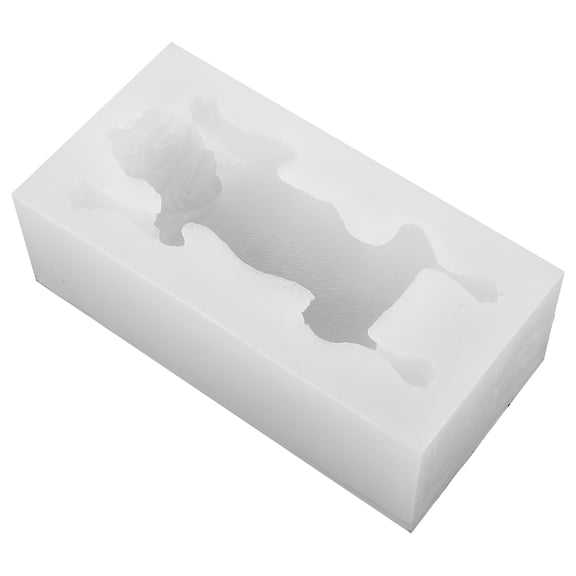 WASHWEPE Chocolate Molds Deep Polymer Clay Mold White Crafting 1Pack