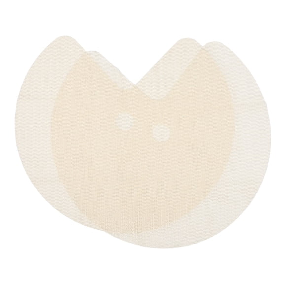 WASHWEPE Circle Shelf Liners 2Pcs PVC Nonslip Easy to Clean Versatile Fit for Lazy Susan Cabinets Drawers
