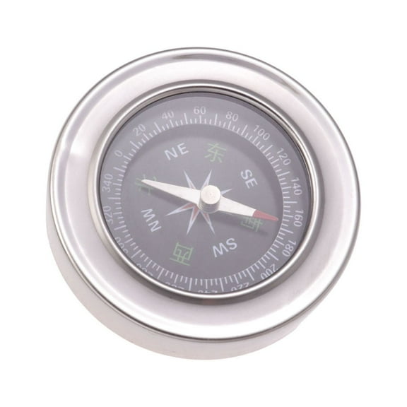 WASHWEPE Compass to Detect Magnetism Watchmaker Tool DIY Handcraft Accessories 1Set 2.4x2.4x0.5in