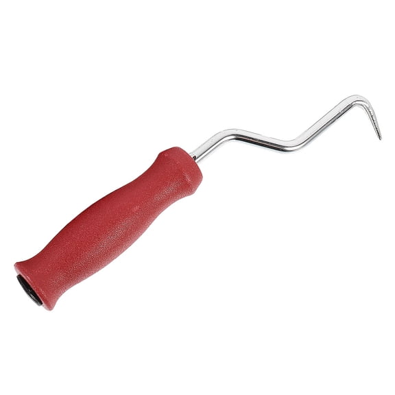 WASHWEPE Curved Wire Hook 1Set Red Steel for Tie Tool at Factories