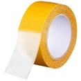 WASHWEPE Double Sided Carpet Tape Yellow Strong Adhesion for Home Rug ...