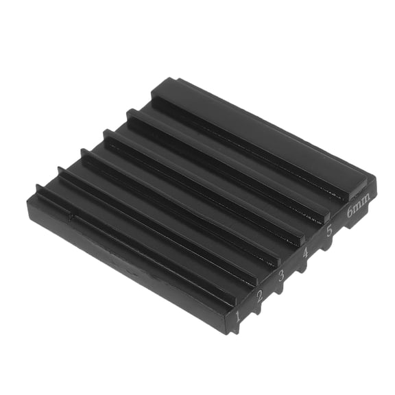 WASHWEPE Edge Beveler Tool Black with Cutter Sharpener for DIY Leathercraft and Wide Skiving Cutter Maintenance