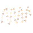 thumbnail image 1 of WASHWEPE Elegant Design Circle Dots Paper Garland 1Set Golden for Home Ceiling and, 1 of 8