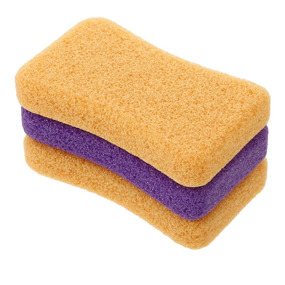 WASHWEPE Pumice Rubbing Stone Assorted Color Foot Accessories Personal Care 3Set 4.3x6.7x0.4In