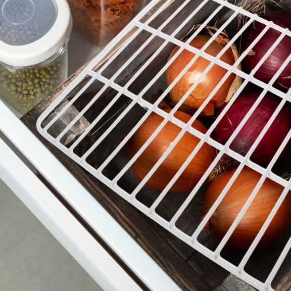 WASHWEPE Refrigerator Wire Divider White 1Pack 15.2X13.2X0.2In