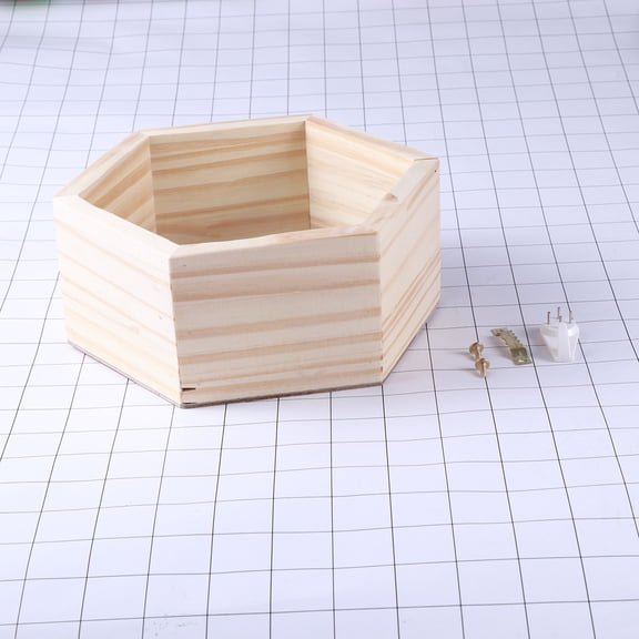 WASHWEPE unique shelves Rack Pine Wood Storage for Parents Home Decoration 1Pack