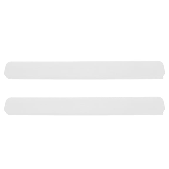 WASHWEPE Household Drawer Slides for General Users 2Pcs 10.4X1.2X0.4in White Plastic