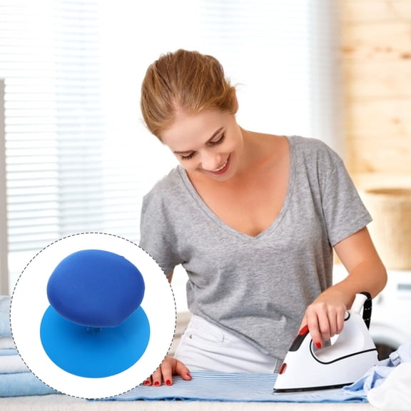 WASHWEPE Ironing Stool 1Set Blue Cotton for Frequent Users and Tailoring