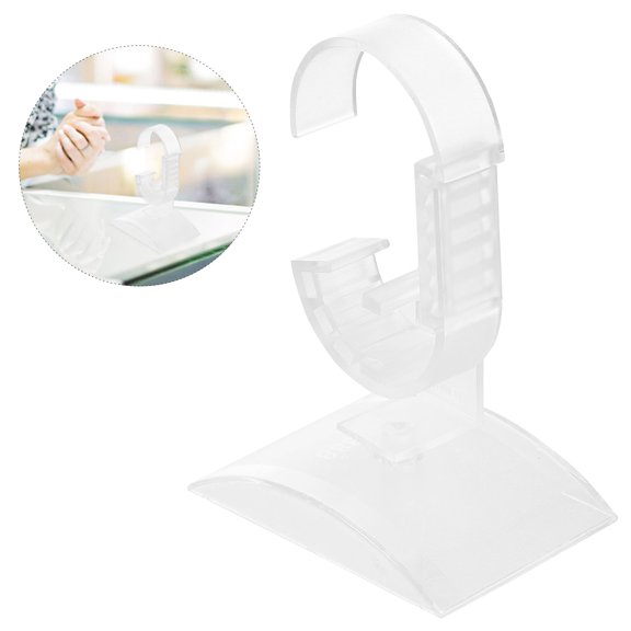 WASHWEPE Jewelry Rack Stand Display 2Pcs Acrylic for Home Use
