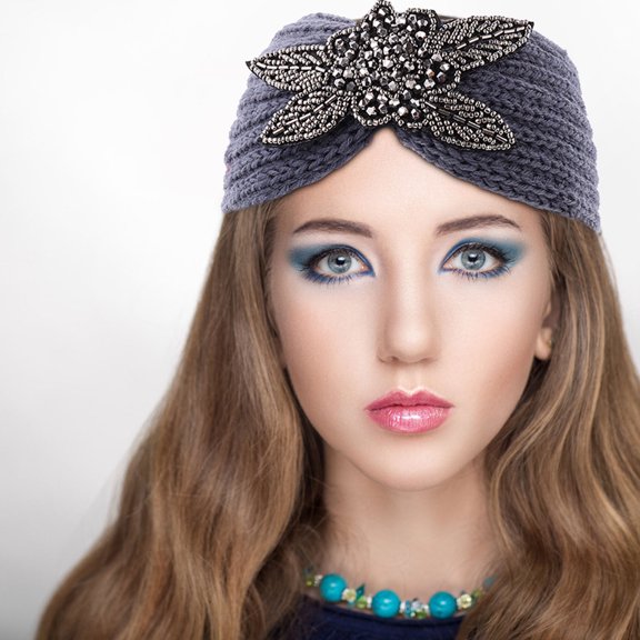 WASHWEPE Knitted Headband for Women in Assorted Colors Perfect for Decor and Staying Warm 4pcs