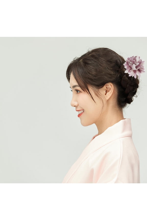 Lace Headband Lolita Hair Accessories 1Set For Cosplayers With Fabric And Square Pins