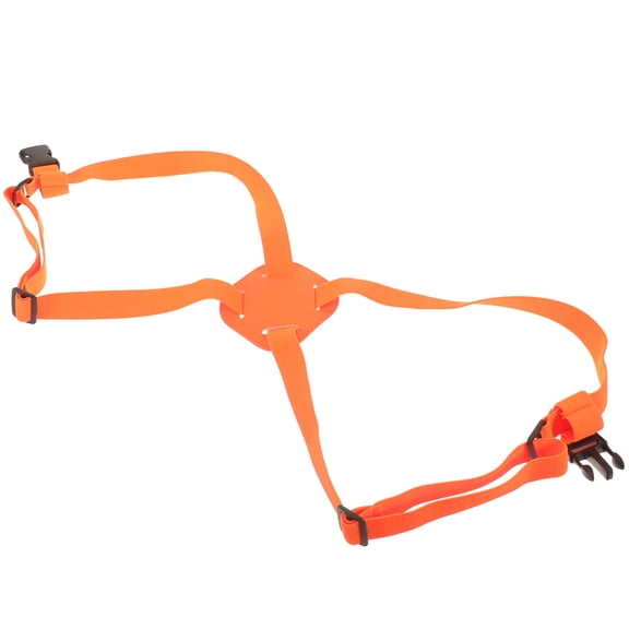 WASHWEPE Luggage Belt Strap Luggage Strap Orange 1Set Elastic Adjustment for