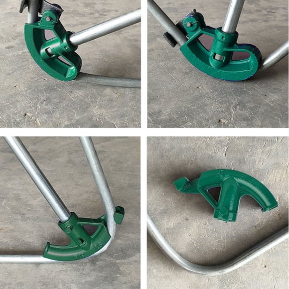 WASHWEPE Manual Tube Bender Blue for Copper Steel Wire and Aluminum Tubes Strong Durable