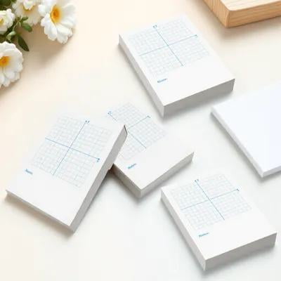 WASHWEPE Multi Use Xy Coordinate Notebook with Grid Paper for Math Writing and Drawing