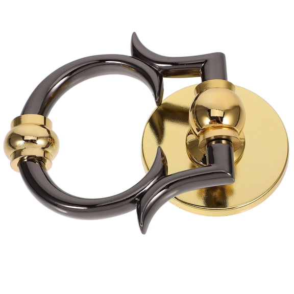 WASHWEPE Decorative Metal Door Knocker for Entry Door with Vintage Style and Crisp Knocking Sound