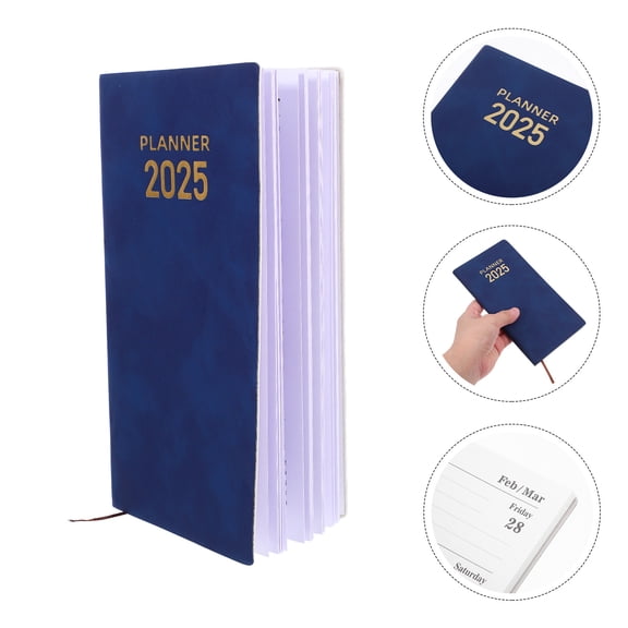 WASHWEPE Office Scheduling Notebook Notepad 1 Pack - Daily Planner for Work and Personal Use
