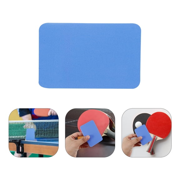 WASHWEPE Table Tennis Paddle Cleaner Blue Sponge Soft Material for on-The-Go Cleaning