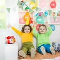 thumbnail image 1 of WASHWEPE Party Banners 100X20Cm Triangle Shape Boho Style for Birthday Celebrations 42Pcs, 1 of 8