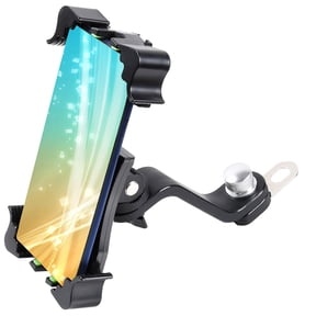 WASHWEPE Cell Phone Holder Bike Mount Phone Holder Metal 1Pcs