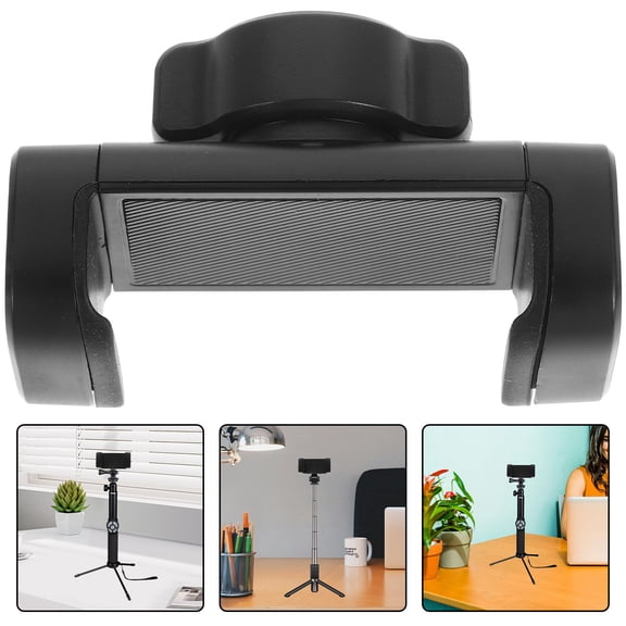 WASHWEPE Phone Clip for Tripod 1Set Non Slip Grip and Compact Design for Smartphone Users 7.30X4.70X3.50cm