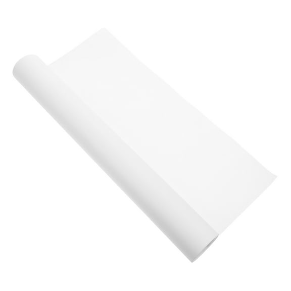 WASHWEPE Plain White Wrapping Paper 1Set For Diy Projects 2000.00X30.00X0.01In