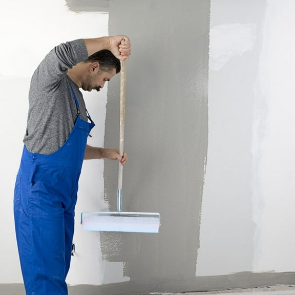 WASHWEPE Plastering Tools Spiked Roller White Steel 1Pcs