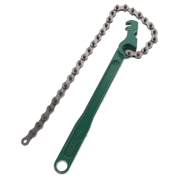 WASHWEPE Plumbing Tool 1Pack Chain Wrench for Repair Tasks and Mechanical Work 403mm Handle Length