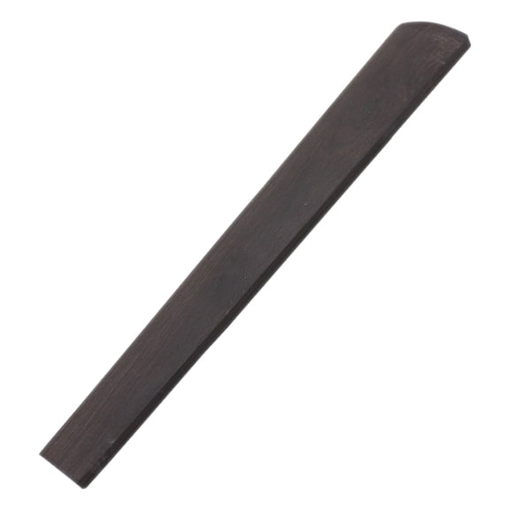 WASHWEPE Replacement Violin Fingerboard 1Set Ebony Comfortable Playing for Violinists and Musicians 8.5x1.4x0.2in