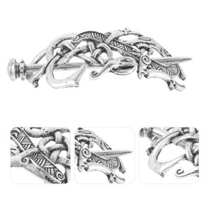 WASHWEPE Retro Hair Slide Clip with Stick Alloy Hairpin for Girls Special Occasions 1 Piece