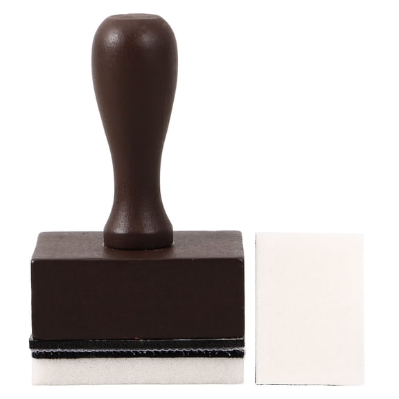 WASHWEPE Rubber Stamps for Invitations Envelopes and Labels 1Set Wood Sponge Coloring Tool
