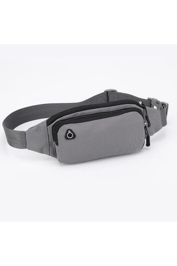 Running Waist Bag Square Casual Waterproof Storage Hands Free for Jogging Walking Traveling 1Pack